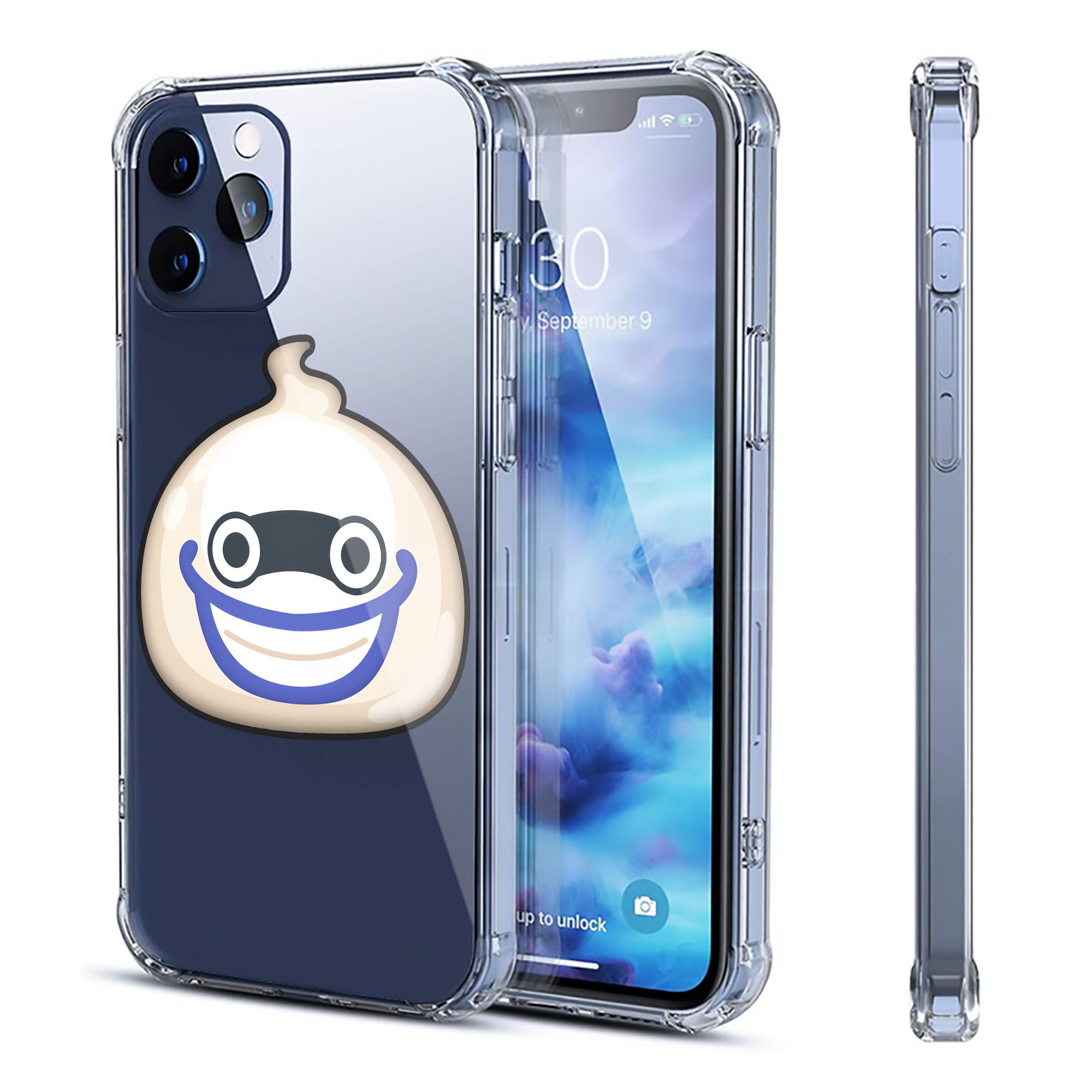 （画像用） 妖怪ウォッチ Yo-kai Watch 【iPhone 12シリーズ対応】透明スマホケース（クリアソフトケース）